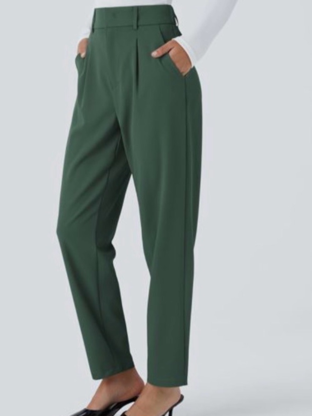 Halara Flex™ High Waisted Tapered Petite Length Pants
